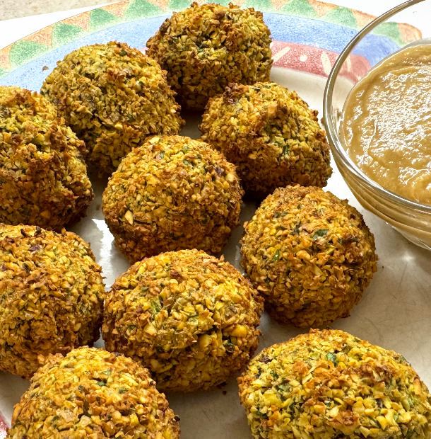 Vegan Air Fried Falafel