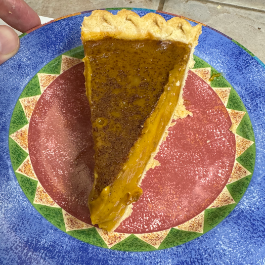 Slice of Pumpkin Pie