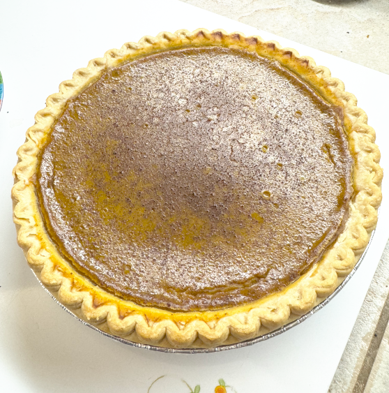 Whole Vegan Pumpkin Pie