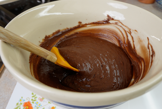 Brownie batter