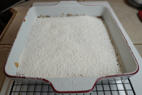 Lemon bars on cooling rack