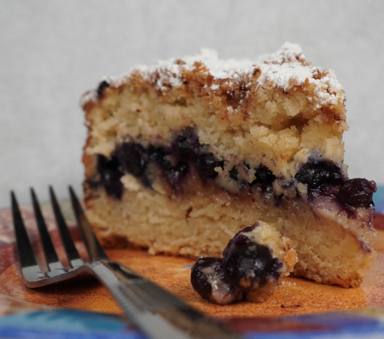 Vegan Blueberry Coffee Cake