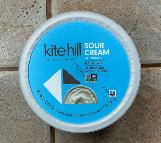 Kite Hill vegan sour cream