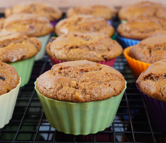 Vegan Gingerbread Muffins