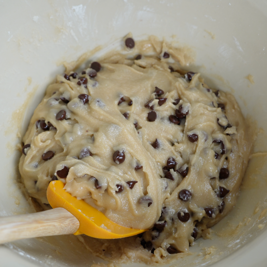 Prepared cookie dough