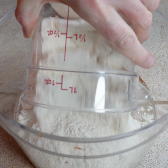 Sourdough dry ingredients