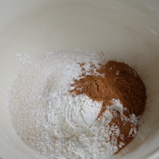 Filling dry ingredients